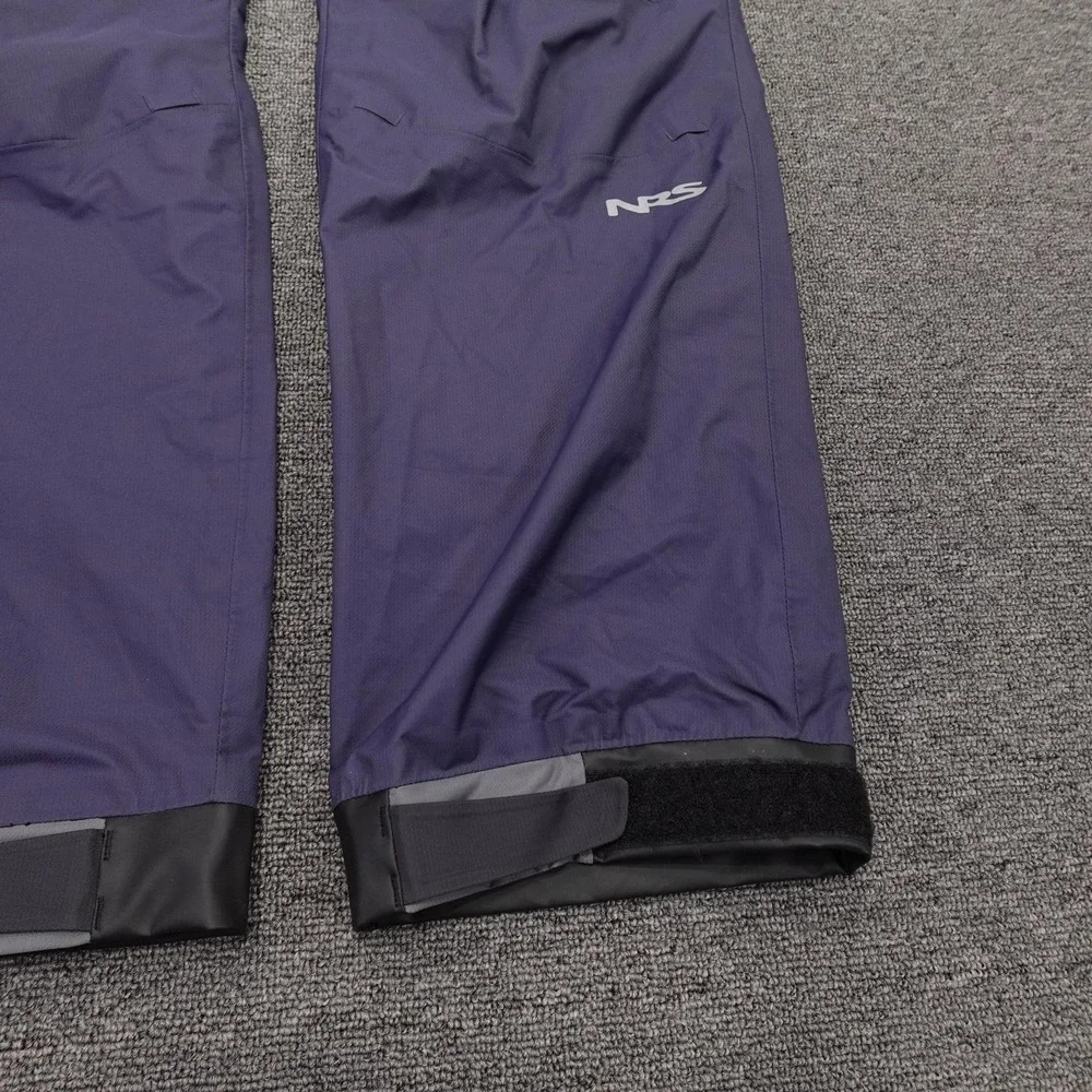 NRS Endurance Pants Large Blue Hyprotex 2.5 Waterproof Rain Kayak Fishing